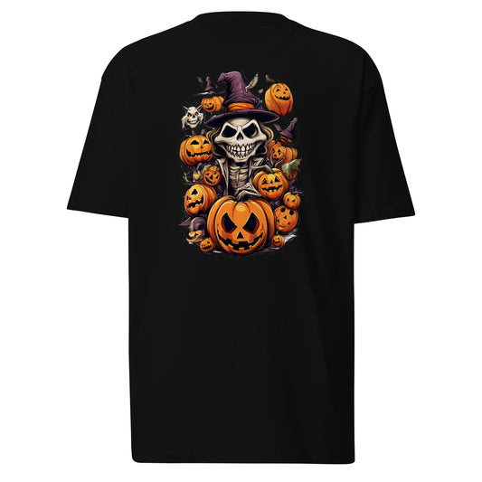 Halloween Skull and Pumpkins