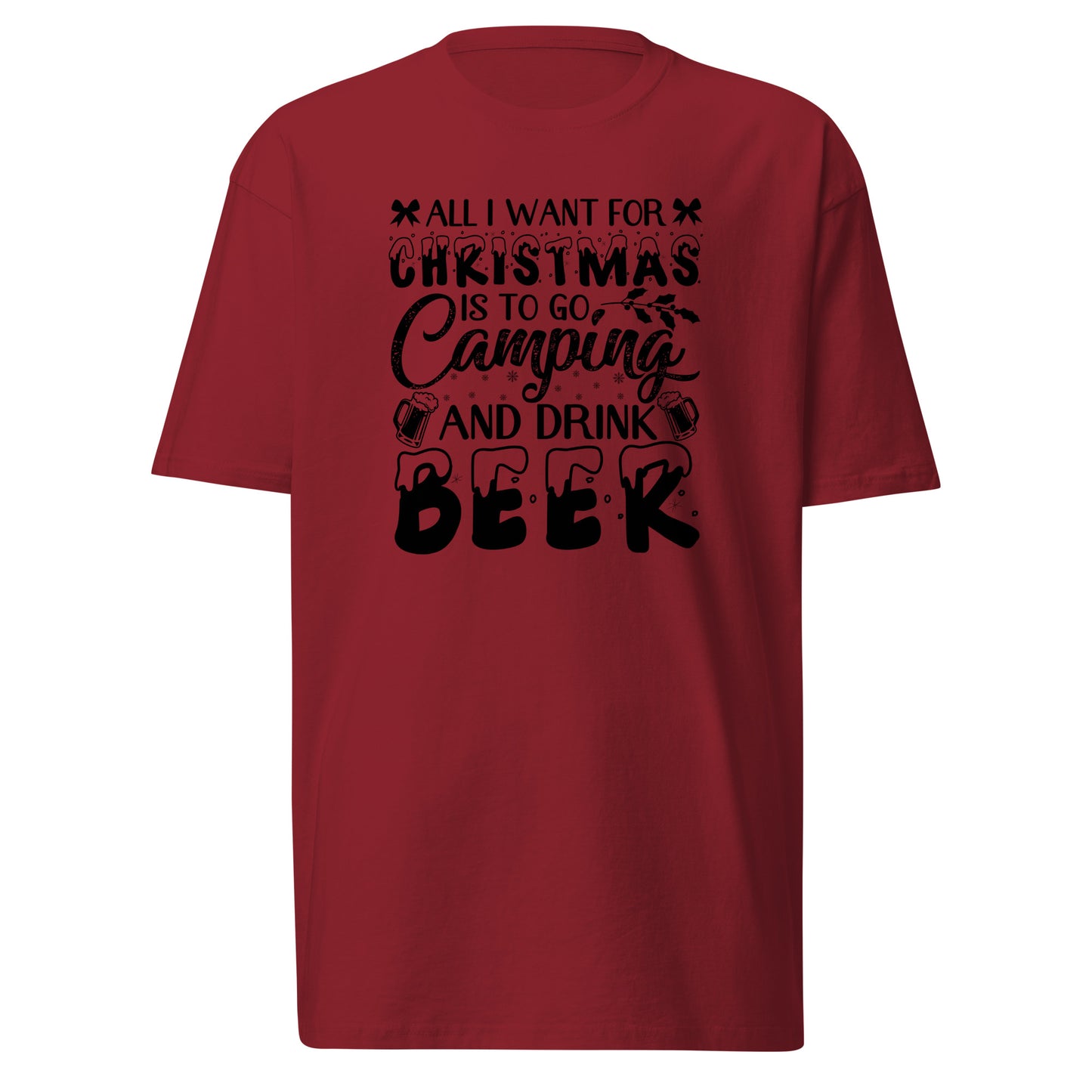 All I want for Christmas is to go camping and drink beer