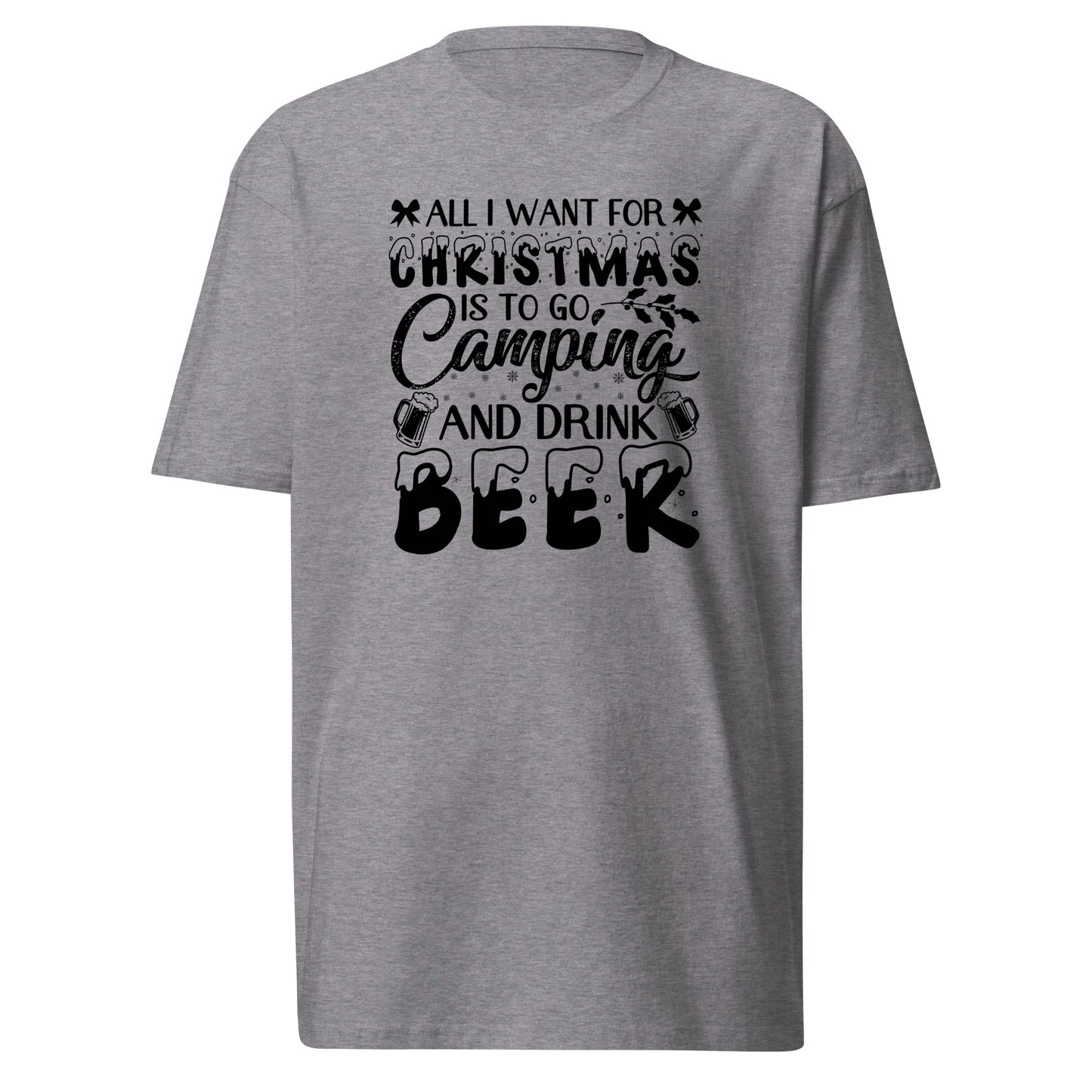 All I want for Christmas is to go camping and drink beer