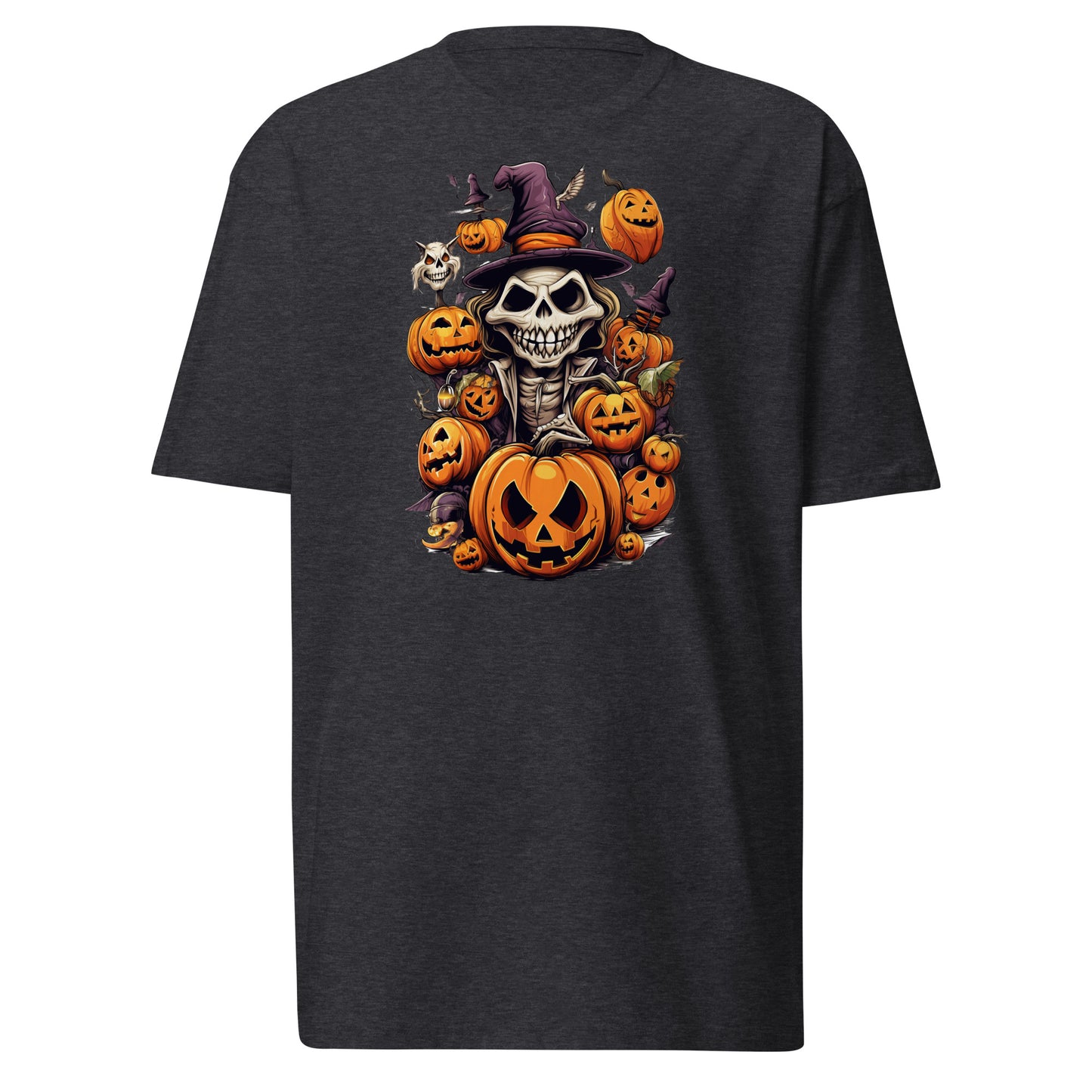 Halloween Skull and Pumpkins