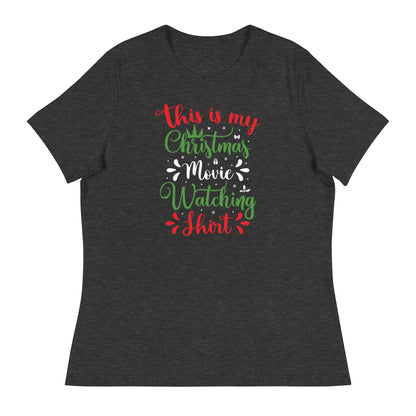 This is My Christmas Movie Watching T-Shirt